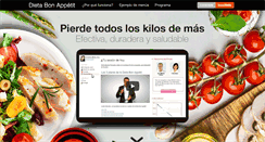 Desktop Screenshot of dietabonappetit.com